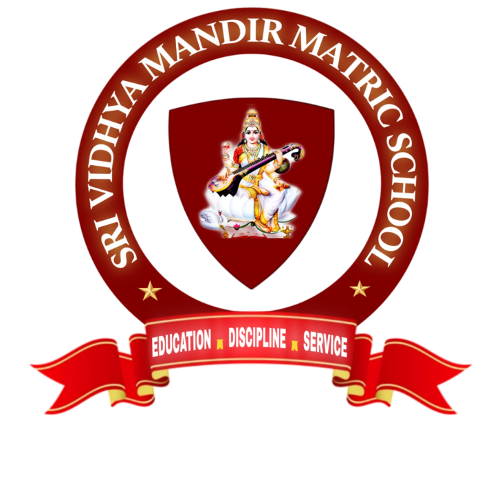 Sri Vidhyamndhir Matric Hr. Sec. School Logo